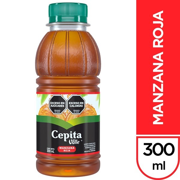 Jugo Cepita Del Valle Manzana Roja 300 cc. #1