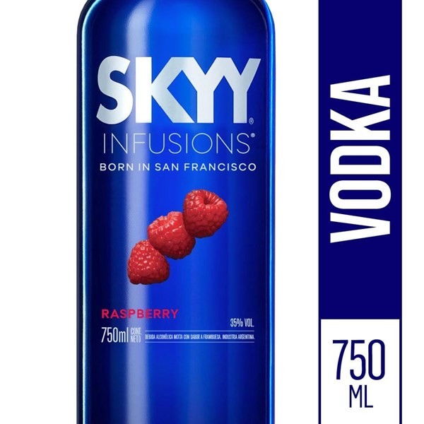 Vodka Skyy Infusions Raspberry 750 Cc