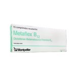 Montpellier Metaflex B12 Diclofenac + Betametasona + Asoc. x 15 Comp Recubiertos #1