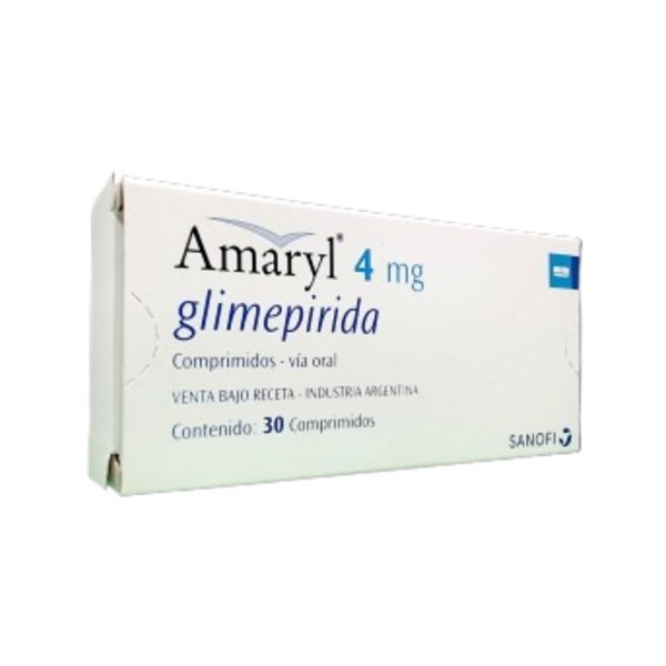 Sanofi Amaryl Glimepirida 4 Mg x 30 Comp #1