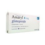 Sanofi Amaryl Glimepirida 4 Mg x 30 Comp #1