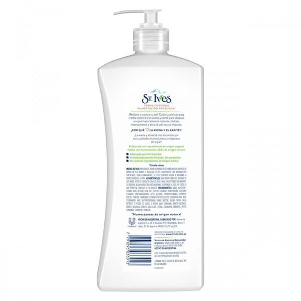 St Ives Crema Corporal Avena Y Karite 532 ml alt