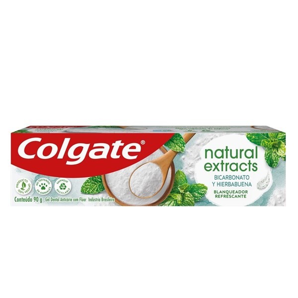 Colgate Pasta Dental Natural Extracts Bicarbonato Blanqueador x 90 gr #1