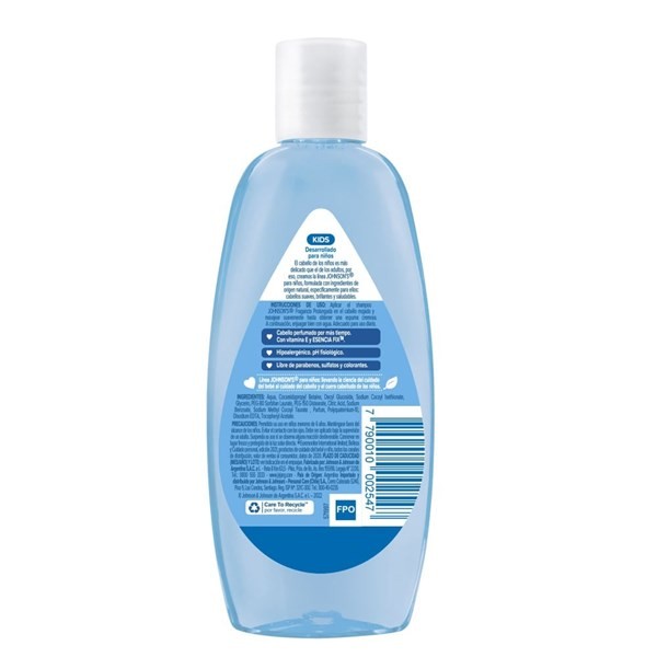 Shampoo Johnson's Baby Fragancia Prolongada x 200 ml alt