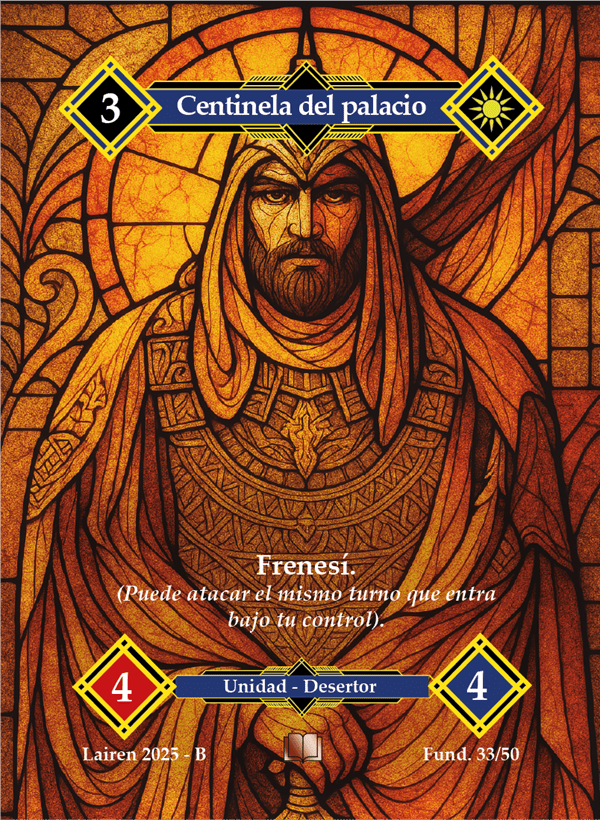 033 Centinela Del Palacio Full Art - Coste 3 #1