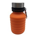 Botella de Silicona Cresko Plegable Naranja x 500 ml #2