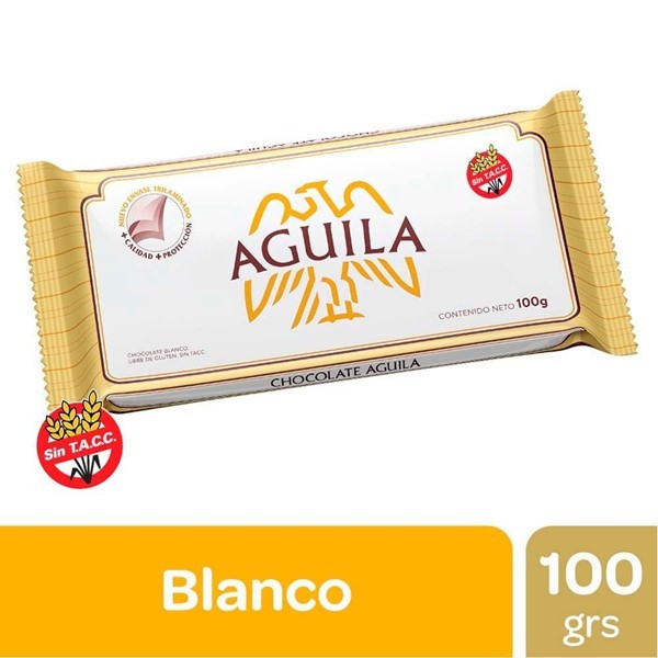 Chocolate Blanco Aguila Para Taza 100 Gr #1