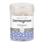 Dermogreen Hisopos de Algodón 100 Unidades #1