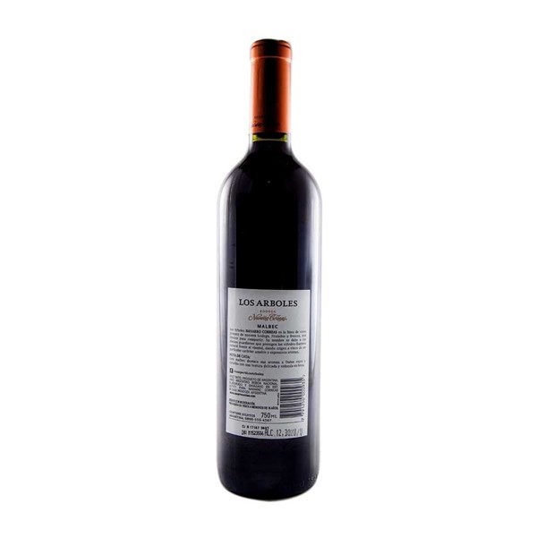 Vino Tinto Los Árboles Selección Malbec 750 cc alt