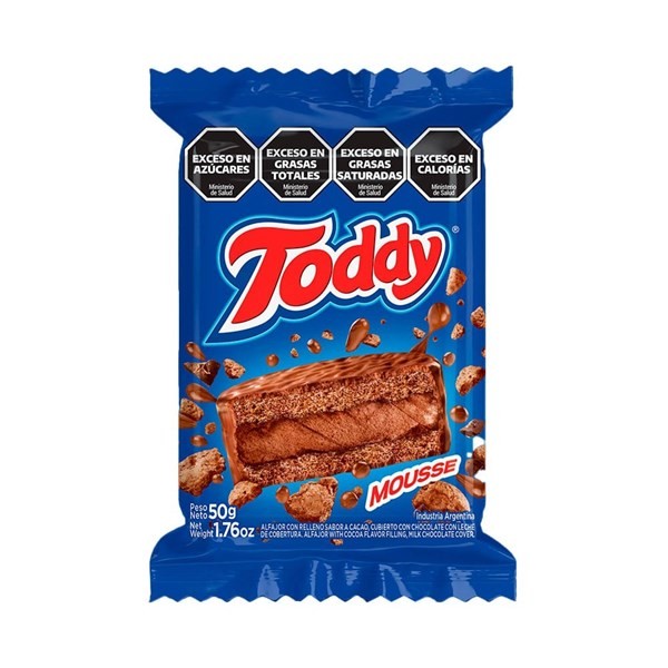 Alfajor Toddy Mousse 50 G