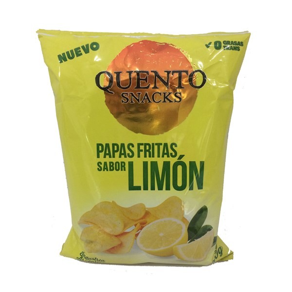 Papas Fritas Quento Limón 90 g. #1