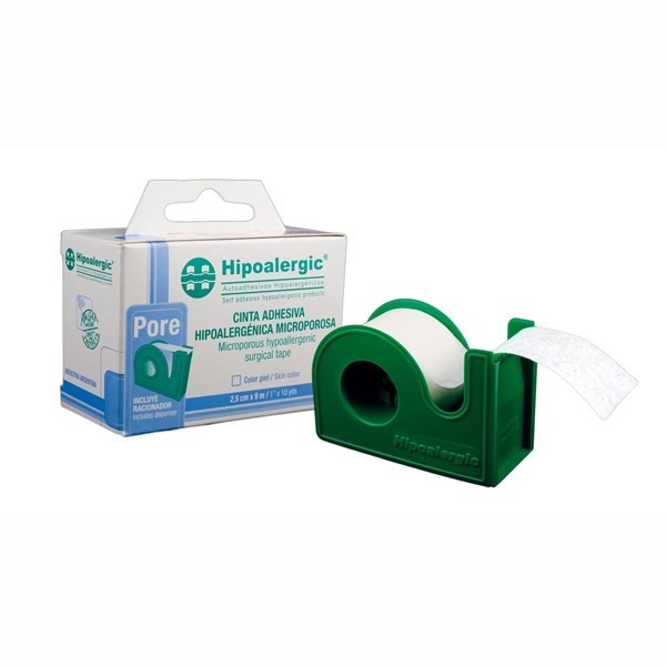 Cinta Adhesiva Microporosa Hipoalergic Pore 2,5 cm x 9 m (caja x 1 rollo)  #1