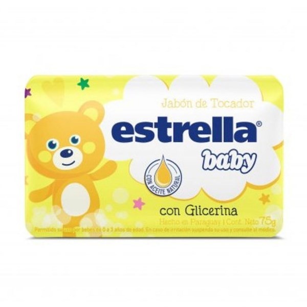 Jabón Estrella Baby Glicerina x 75 g #1