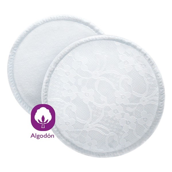 Avent Discos Absorbentes Lavables Scf155/06 (6 Unidades) alt