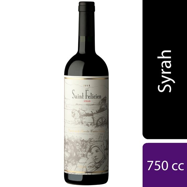 Vino Tinto Syrah Saint Felicien 750 cc. #1