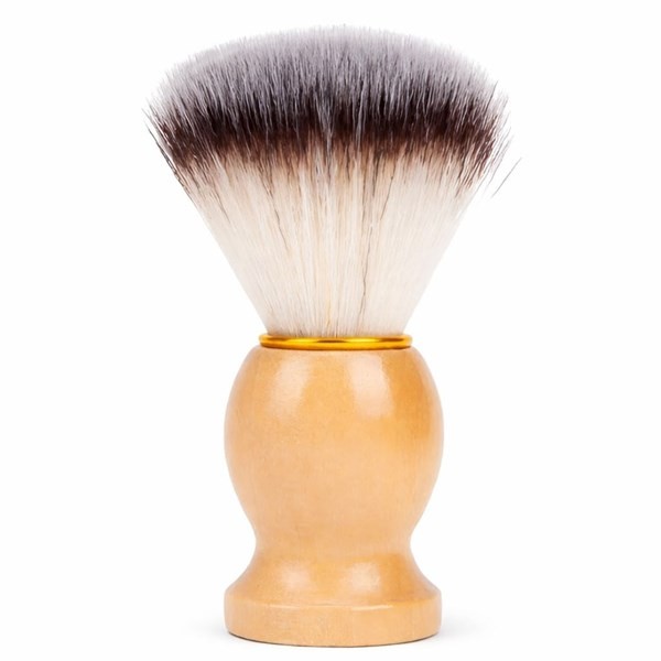Nanjie Brocha de Afeitar con Mango de Madera