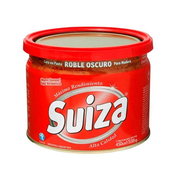Cera Suiza en Pasta Roble Oscuro Lat. x 450 ml #1