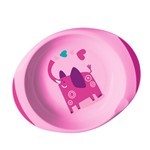 Chicco Set de Platos Rosa (12 Meses +) #3