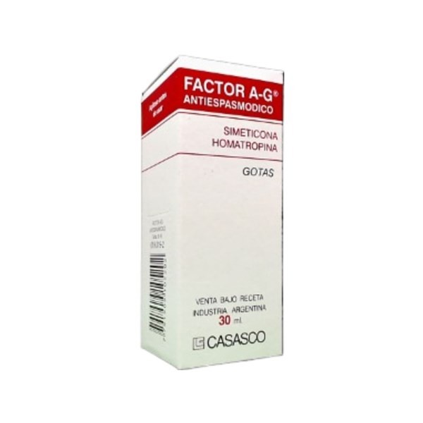 Casasco Factor Ag Antiespasmodico Homatropina + Asoc Gotas x 30 ml #1