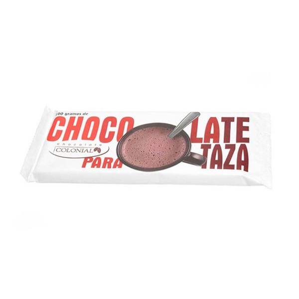 Chocolate Negro Para Taza Chocolate Colonial 100 Gr Sin Tac1