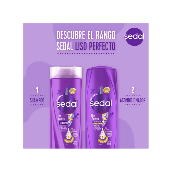 Sedal Acondicionador Liso Perfecto 190ml alt