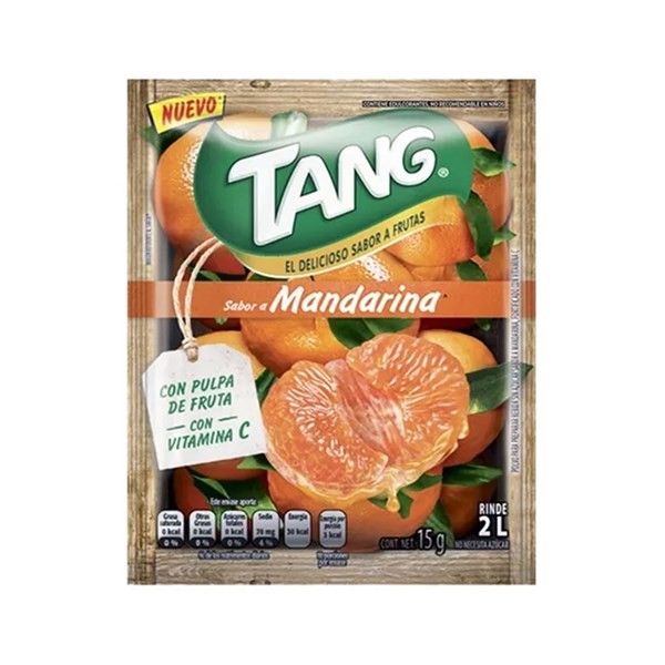 Jugo En Polvo Tang Sabor Mandarina En Sobre 15 Grs #1