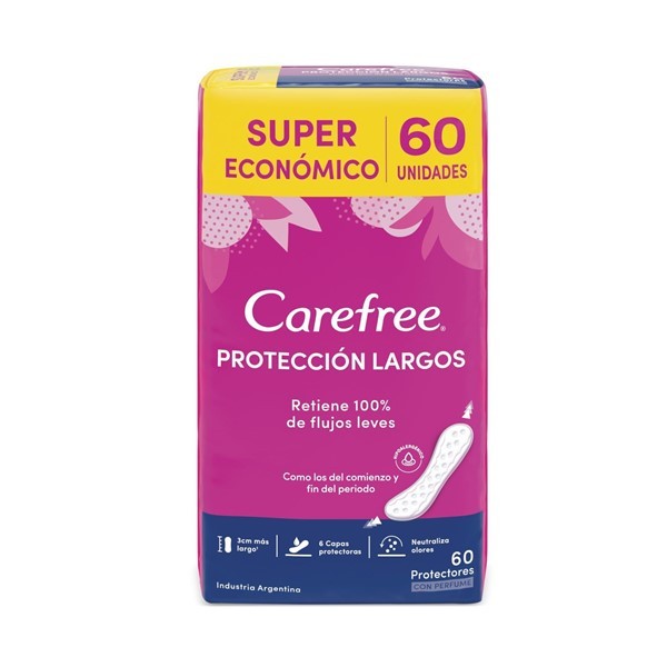 Carefree Proteccion Largo x 60 Unidades Unico #1