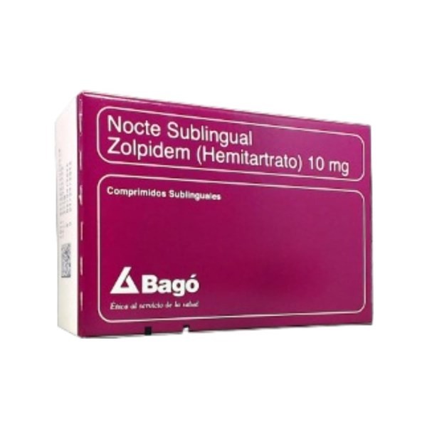 Bagó Nocte Zolpidem 10 Mg x 30 Comp Sublinguales #1