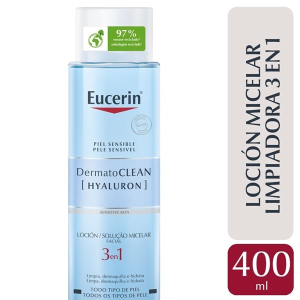 Eucerin Dermatoclean Hyaluron Locion 3En1 400 ml #1