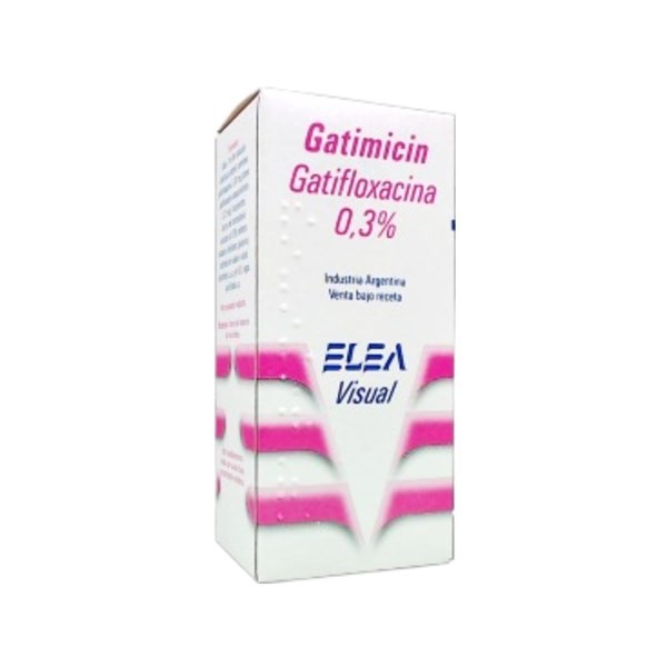 Elea Gatimicin Gatifloxacina 0.3% Solución Oftalmica x 5 ml #1