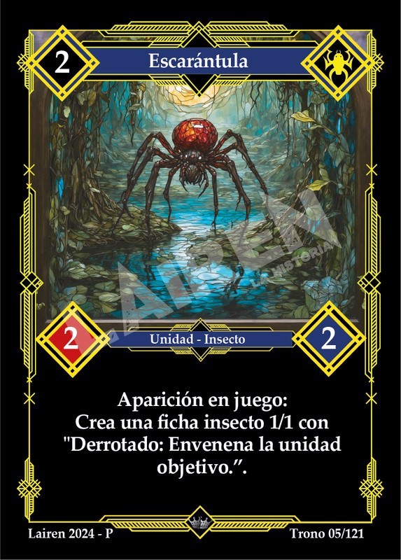 005 Escarantula 1ra Edicion - Coste 2 #1