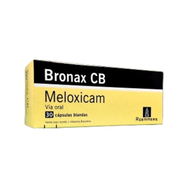 Roemmers Bronax Cb Meloxicam 15 Mg x 30 Cáps Blandas #1