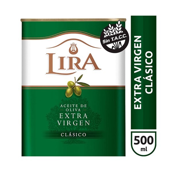 Aceite de Oliva Lira en Lata 500 cc. #1