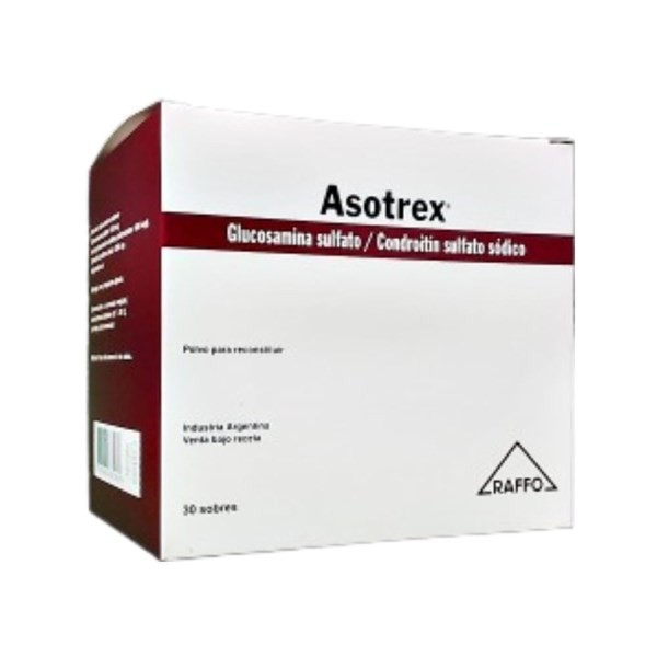 Raffo Asotrex Condroitín + Sultafo + Glucosamina x 30 Sobres