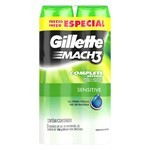 Gillette Gel De Afeitar Mach3 Sensitive 198 Gr Pack 2 Un #1