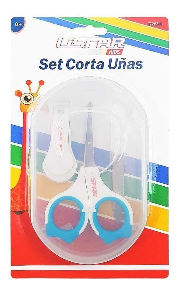 Lisfar Set Baby Corta Uñas Blanco (3 Unidades)