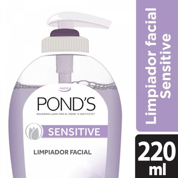 Ponds Jabon Liquido Facial Sensitive 220 ml #1
