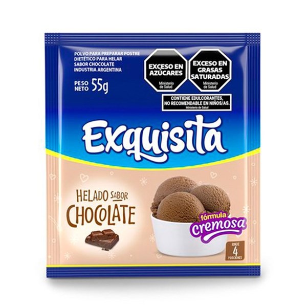 Helado Exquisita de Chocolate Fortificado 55 g, #1