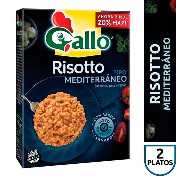 Risotto Gallo Mediterráneo 240 Gr