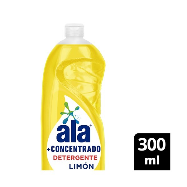 Lavavajilla Concentrado Ala Limón En Botella 300 Cc. #1