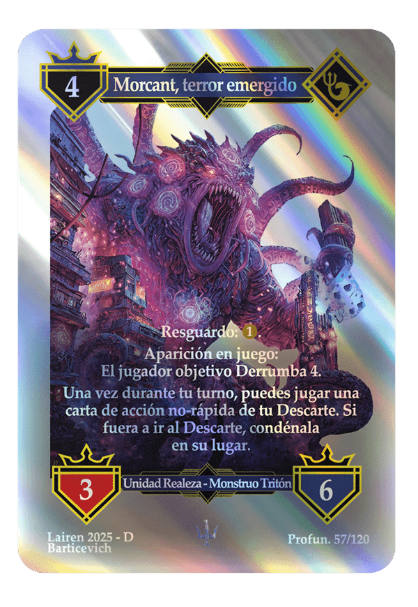 057 Morcant, Terror Emergido Metal - Coste 4