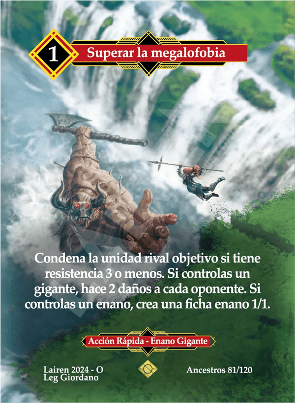 081 Superar La Megalofobia Full Art - Coste 1