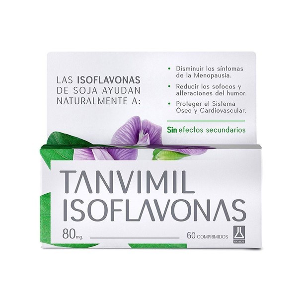 Tanvimil Isoflavonas Suplemento Dietario a Base de Isoflonas (60 Comprimidos) alt