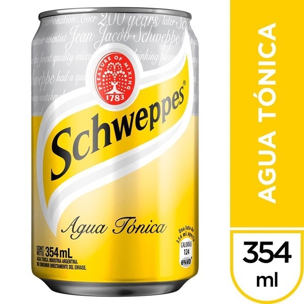 Gaseosa Schweppes Tónica 354 Ml #1 Gaseosa Schweppes Tónica 354 Ml #1