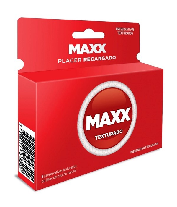 Maxx Preservativos Texturados (6 Unidades) #1