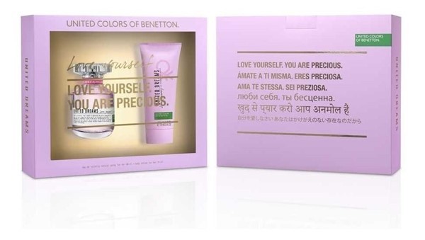 Benetton Love Estuche Edt 80 ml  + Body Loción 75 ml #1