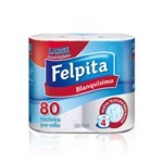 Papel Higienico Felpita Hoja Simple 4x80 #2