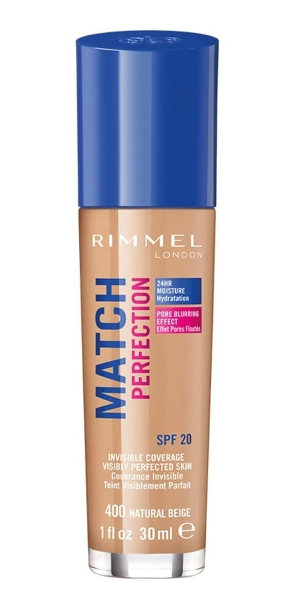 Rimmel Base Liquida Match Perfection Foundation 100 Ivory