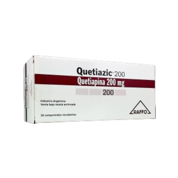 Raffo Quetiazic Quetiapina 200 Mg x 30 Comp #1
