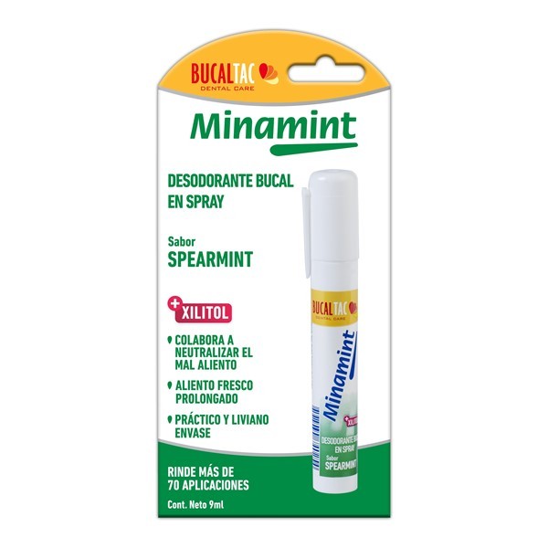 Minamint Desodorante Bucal en Spray Spearmint 9 ml alt